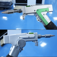 Machine de soudage laser portative 5 en 1, soudeuse laser pour le stockage d'énergie, la soudure de batteries au lithium, le soudage de l'aluminium, le nettoyage et la découpe