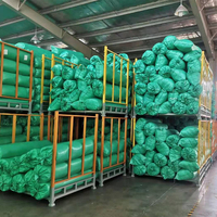 Étagère de rangement en acier à 5 niveaux, durable, empilable, pliable, à roulettes, pour entrepôt frigorifique, garage, stockage de pneus, avec protection antirouille