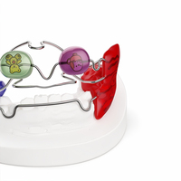 Ecolab Dental Lab Régulateur fonctionnel Frankel III personnalisé en Acrylique/PMMA, appareil amovible pour le contrôle de la croissance mandibulaire