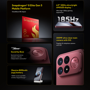 Version globale du smartphone POCO F9 Ultra 5G, processeur Snapdragon 8 Elite Gen 5 Octa Core, 200MP, écran AMOLED 6,9 pouces 185 Hz, batterie 8050 mAh - Product Image 2