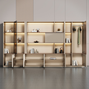 Archivadores de Madera de Lujo, Muebles de Oficina, Almacenamiento de Archivos de Madera de Guangdong, 4 Cajones, Modular, Extensible, para Uso en Taller - Product Image 2