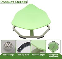 Chaise pivotante pour enfants autistes, jouets sensoriels, chaise d'équilibre pivotante, métal, 2 à 4 ans, unisexe
