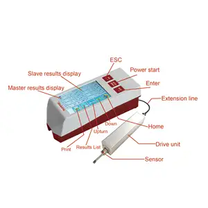 Testeur de rugosité de surface instruments de test de douceur de surface instruments de haute précision