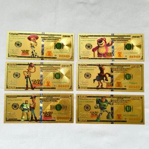 Uang Kertas Peringatan Berlapis Emas Bertema Toy Story - Product Image 1