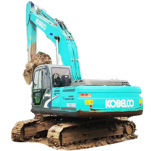 รถขุดมือสองคุณภาพสูงนำเข้าจากญี่ปุ่น Kobelco SK200 พร้อมใบรับรอง CE  พร้อมอุปกรณ์เสริมเบรกเกอร์ทัมบ์และอุปกรณ์เสริมเอ้กเกอร์ - Product Image 1