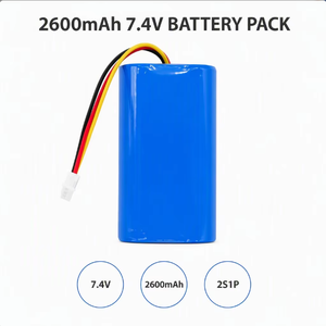 Batterie lithium-ion rechargeable 7,4 V 2600 mAh avec carte de protection BMS - Product Image 1