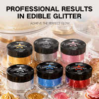 Produsen Chromapanda Super Sparkle C1026 Bubuk Mika Kelas Makanan, Debu Berkilau untuk Dekorasi Kue, Glitter yang Dapat Dimakan ODM