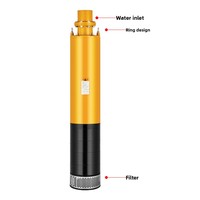 Pompe submersible interne haute pression WQX pour eaux usées, moteur triphasé AC, turbine en fonte ductile, conception multi-étages, bride en fonte