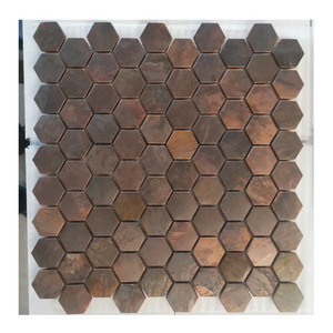 ZF Penny Vòng Khảm Đồng Khảm Hỗn Hợp Thép Không Gỉ Khảm Tấm Để Bán - Product Image 2