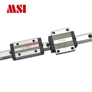 รางเลื่อนแบบเส้นตรง Msi รุ่น GUN30HAA บล็อกเลื่อนเหล็ก ความแม่นยำระดับ C มาตรฐานพรีโหลด - Product Image 2