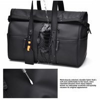 Sac de voyage fourre-tout imperméable grande capacité, sac de sport léger pour trajets professionnels, avec séparation humide/sec, en polyester