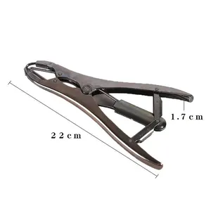 Veterinary Equipment Farm Livestock Piglet Piggy Goat Sheep Tail Docking  Ring Clamp Bloodless Forceps Plier - China Pig Tail Castrator, Piglet Tail  Castrator