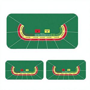 Tapete de Juego de Póker Texas de Goma Antideslizante, Portátil, Moderno y de Lujo, 180*90*0.2cm, con Bolsa de Transporte Gratis, Yourfun YF0347T - Product Image 1