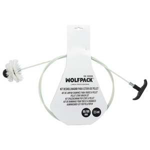Kit de nettoyage de cheminée pour poêles à granulés, diamètre 80/100 mm. Longueur 2,5 mètres - Product Image 5