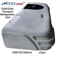 Unité de réfrigération électrique pour fourgonnette 12m³ AC.133.219, congélateur pour la chaîne du froid du dernier kilomètre, 3815W, montée à l'avant, alimentée par batterie, pour camion