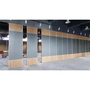 Soundproofing Conference Room Movable Partition Operable Sliding Partition Wall