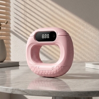 Mini compteur électronique en silicone léger, pince de musculation réglable, équipement d'entraînement portable pour les voyages en extérieur