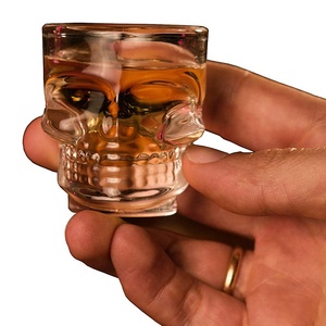 Nhà Sản Xuất Của 50Ml Glass <span class=keywords><strong>Skull</strong></span> Cup <span class=keywords><strong>Skull</strong></span> Shot Glass Mẫu Miễn Phí Chất Lượng Cao Cấp - Product Image 4