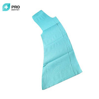 Blouses d'isolement médicales jetables, blouse de patient d'hôpital, blouse chirurgicale bleue