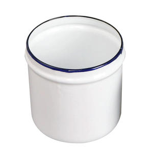 Pot de stockage médical en émail CIDA multi-tailles (8-12 cm) pour désinfectant et pommade, capacité 250-2500 ml, emballé - Product Image 5