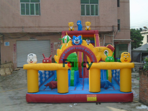 Più grande parco giochi gonfiabile/buttafuori gonfiabili al coperto/vecchia vendita di giostre del parco di divertimenti - Product Image 4