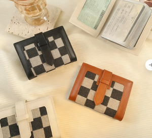 Tarjetero Compacto Unisex Odi Shengma con Múltiples Ranuras para Tarjetas, Páginas Transparentes, Cierre <span class=keywords><strong>de</strong></span> Cremallera, Cuero Genuino, para Licencia <span class=keywords><strong>de</strong></span> <span class=keywords><strong>Conducir</strong></span> - Product Image 1