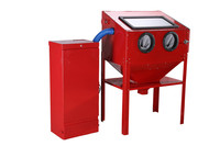 Prix usine populaire SBC200 sableuse sableuse avec aspirateur dépoussiéreur