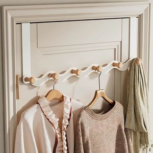 Ganchos para Puerta, Ganchos para Abrigos, Montaje en Pared, Minimalistas, Autoadhesivos, para Colgar Detrás de la Puerta, para Dormitorio - Product Image 4