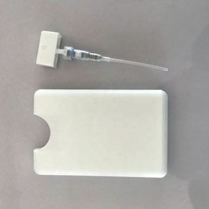 Hot Sale <b>Empty</b> 20ml Black White Transparent Pocket Credit Card Perfume Spray <b>Bottle</b> - Product Image 4