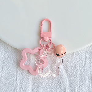 Khuyến mãi giá rẻ dễ thương thạch Sao khác <span class=keywords><strong>Keychain</strong></span> năm sao Kawaii Fancy kẹo màu acrylic năm sao quyến rũ Keyring phụ kiện - Product Image 6