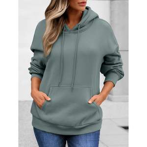 2025 2025, suéter de moda para mujer, sudaderas con capucha cómodas informales, Tops para trajes de otoño e invierno - Product Image 4