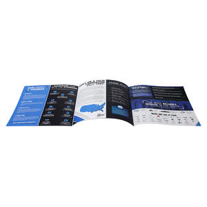 Disesuaikan dilipat Leaflet A4 A5 A6 Flyer Promosi buklet cetak <span class=keywords><strong>Pamphlet</strong></span> lipat tiga pengenalan brosur katalog Manual - Product Image 3