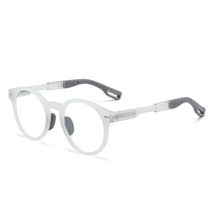 แว่นตา TR90สำหรับเด็กผู้ชายเด็กผู้หญิงสีฟ้าเขียว - Product Image 1