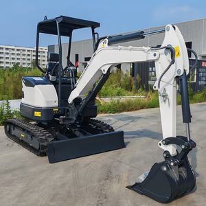 Livraison gratuite Mini-excavatrice de 2,5 tonnes CE EPA EURO 5 Mini-excavatrice sur chenilles 1 tonne 2 tonnes Excavatrice agricole chinoise - Product Image 2