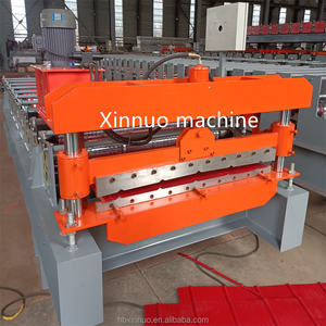 PLC自動制御金属パネル壁クラッディングパネル成形機 - Product Image 4