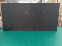 Panneau de plafond étoile à fibre optique 12V en alliage d'aluminium avec application IP44/télécommande garantie de 2 ans pour les cinémas