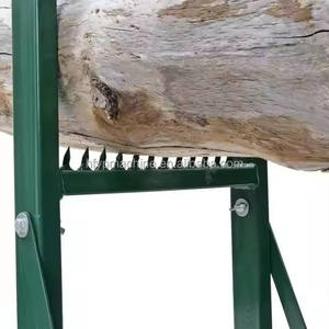 Bancs de travail pour le travail du bois, style en V, cantilever, <span class=keywords><strong>support</strong></span> de scie à bois, <span class=keywords><strong>support</strong></span> de scie à chaîne avec pince réglable en hauteur, bouton de verrouillage - Product Image 3