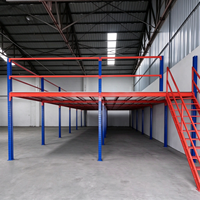 Plateforme de Stockage Démontable en Acier Robuste pour Grandes Entrepôts – Personnalisation de Rayonnages Mezzanine – Vente en Gros