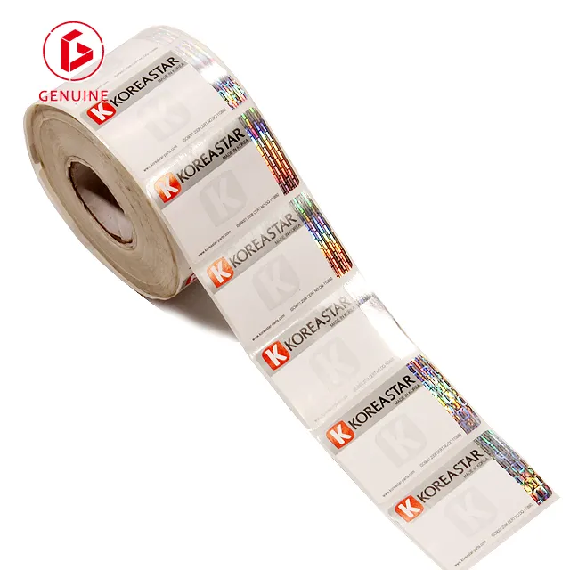 Personalizzato Genuino di marca di stampa impermeabile ologramma foil stamp 10ml fiala di steroidi etichette