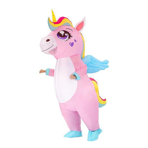 Disfraz Inflable de Unicornio para Adultos o Niños, Traje Completo para Fiestas y Cosplay - Product Image 1