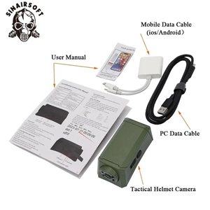 กล้องติดหมวกยุทธวิธี 1080P สำหรับกีฬา พร้อมฟังก์ชั่นบันทึกวิดีโอและภาพถ่าย  พร้อมตะขอเกี่ยว สำหรับคอสเพลย์ CS อุปกรณ์ประกอบฉากถ่ายภาพ ล่าสัตว์ - Product Image 6