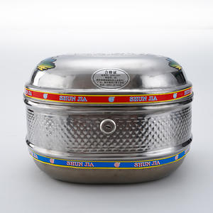 Maleta Trasera de Acero Inoxidable para Motocicleta, Reforzada y Montada con Tornillos - Product Image 2