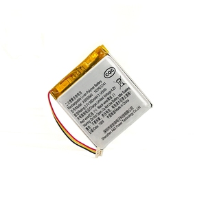 Lithium Ion battery 553640 3,7 V 850mah lipo rechargeable battery with PCM - Product Image 4