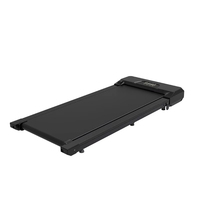 Venta directa de fábrica, cinta de correr eléctrica de acero plana multifuncional plegable sin instalación transfronteriza, pantalla LED