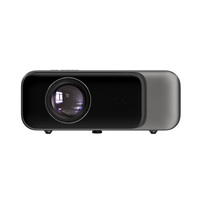 El más nuevo Mini proyector portátil 4K con sistema Android 9,0 310 Ansi Lumens Auto Focus y Trapezoide Corrección Proyector Auto