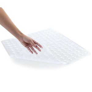 54x54CM <strong>Square</strong> Non-Slip Shower <strong>Mat</strong> Machine Washable <strong>Bath</strong> <strong>Mat</strong> with Suction Cup Drain Hole Bathtub <strong>Mat</strong> for Enhance Bathroom Safety - Product Image 3