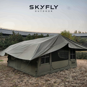 Pompa ad aria per tenda da campeggio 17,28 mq, montaggio rapido automatico, facile da trasportare, fornitore con logo personalizzato - Product Image 2