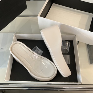 Sandalias de Plataforma con Suela Gruesa para Mujer, Verano 2024, Nuevas, a la Moda, Combinables con Todo, Tacón Alto de Goma - Product Image 4