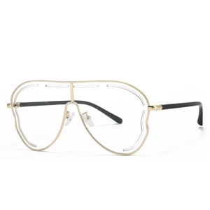 Gafas de Sol de una Pieza Extra Grandes con Marco Hueco para Mujer, Gafas de Sol de Marca de Lujo con Forma Especial para Damas - Product Image 6