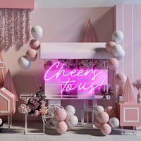 Conception Gratuite Livraison Rapide Enseigne Néon LED Personnalisée IP67/IP68 Sans MOQ Dropshipping pour Chambre, Fête d'Anniversaire, Décoration Maison, Mariage